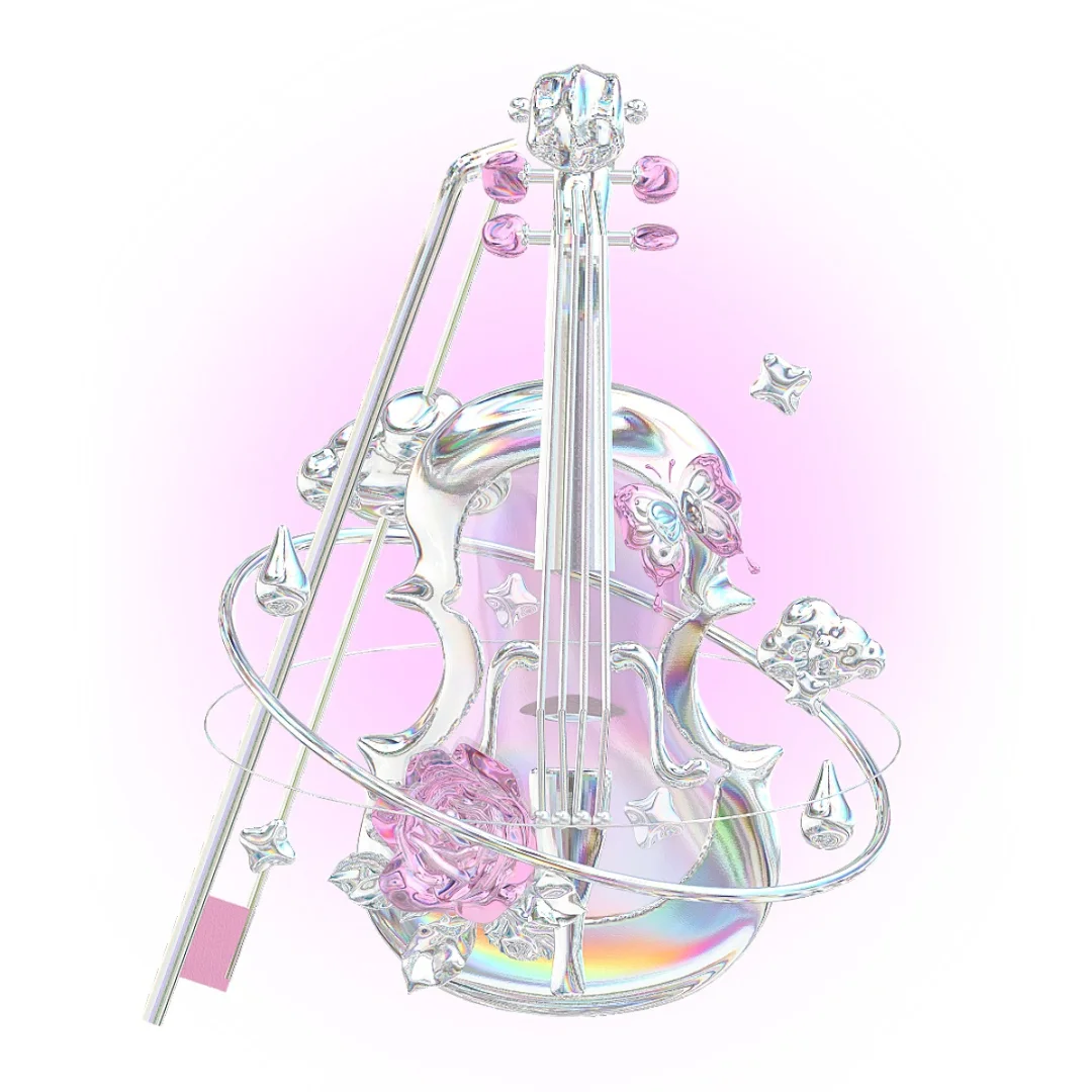 Nomad小提琴🎻与玫瑰🌹-零一像素实验室