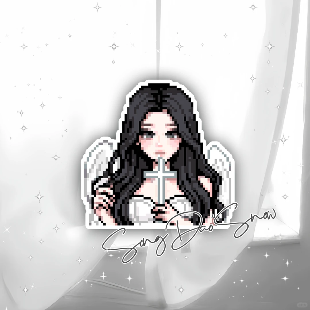 𝜗𝜚 天使淚♡古早味拼豆图纸 ·̩͙ ₊˚-零一像素实验室