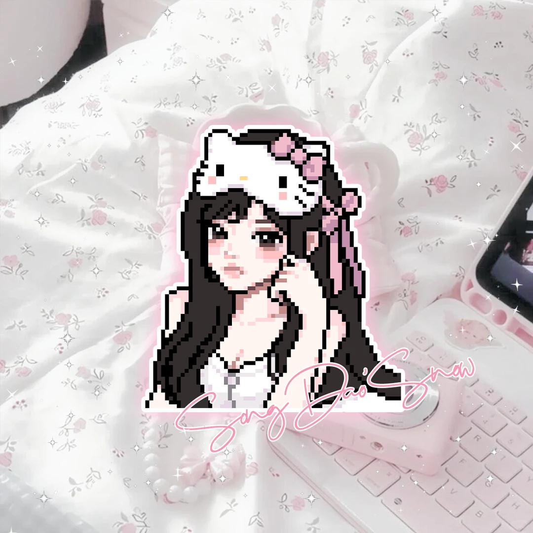 𝜗𝜚 凯蒂猫♡古早拼豆图纸 ·̩͙ ₊˚⊹-零一像素实验室